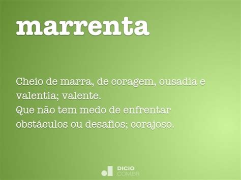 Como Se Escreve Marrenta