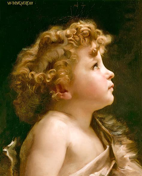 St John the Baptist as a Child Painting by William Bouguereau - Fine ...