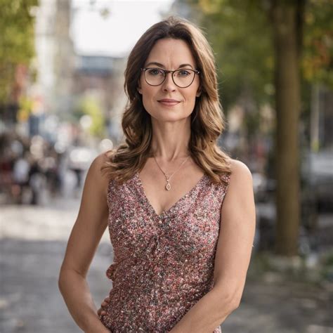 beautiful woman   early  walking   streets ai generated