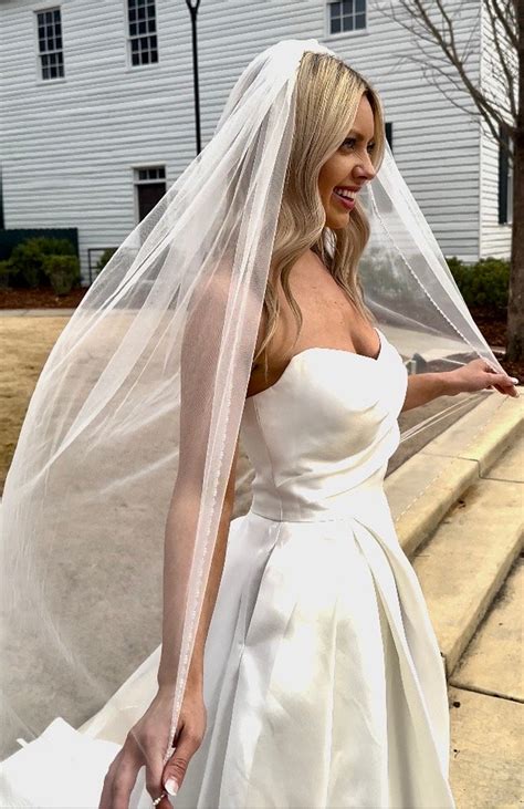 Pearl Bridal Veil, Beaded Veil, Crystal Veil, Wedding, Bride, Ivory