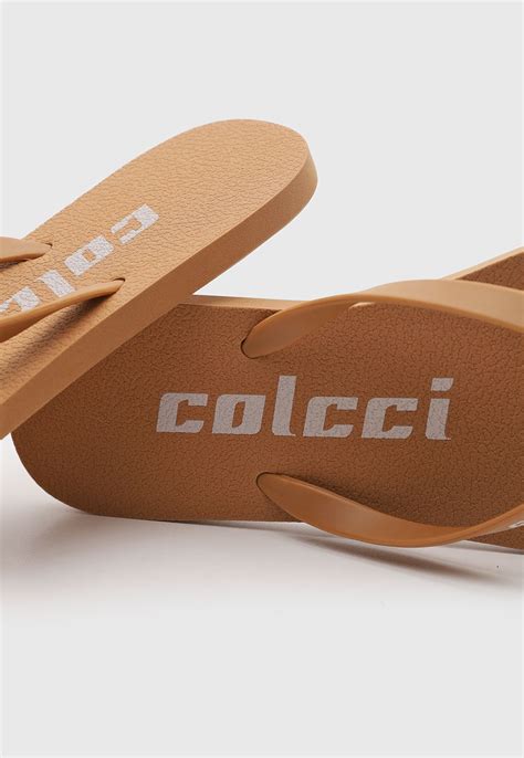 Chinelo Feminino Da Colcci - Chinelo Feminino Colcci Tiras Finas Caramelo - Compre Agora | Dafiti Brasil