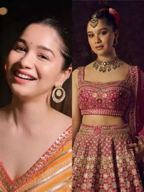 beautiful lehengas  sara tendulkars ethnic closet