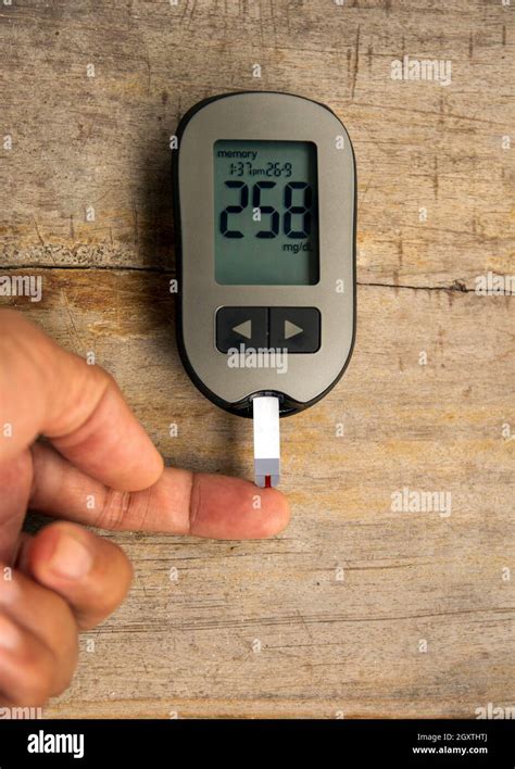 test blood glucose  diabetes test blood glucose  diabetes stock