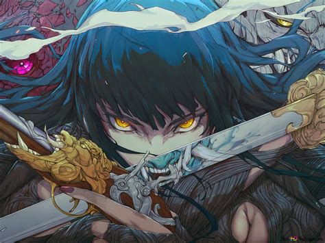 Anime Girl Katana 4k Wallpapers - Wallpaper Cave