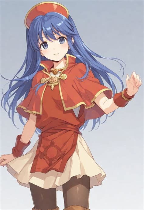 lilina xl fire emblem  binding blade  stable