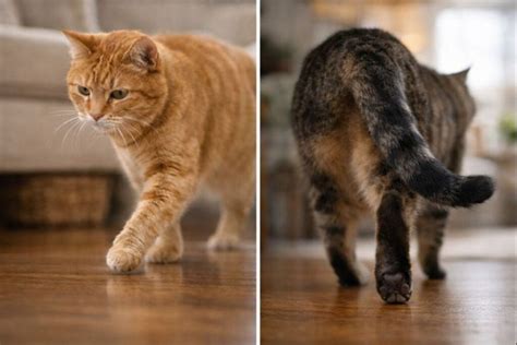 cat limping     worry