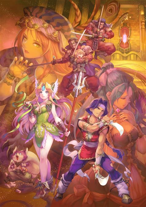Trials of Mana Artwork | RPGFan