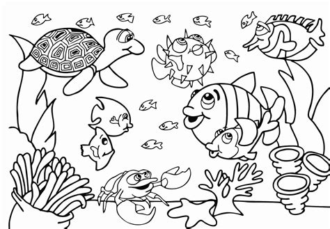 Desenho Fundo Do Mar Para Imprimir - Desenhos do Fundo do Mar para colorir - Desenhos Imprimir