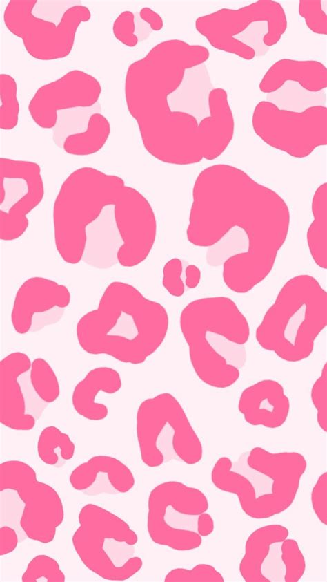 trendy pink leopard print phone wallpapers sfondo colorato sfondi iphone