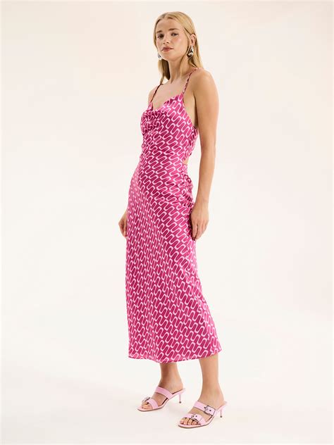 Riviera Retro Wave Dress | OMNES | Ethical & Affordable Clothing | Shop