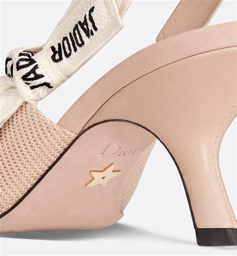 J'Adior Slingback Pump Nude Technical Fabric | DIOR