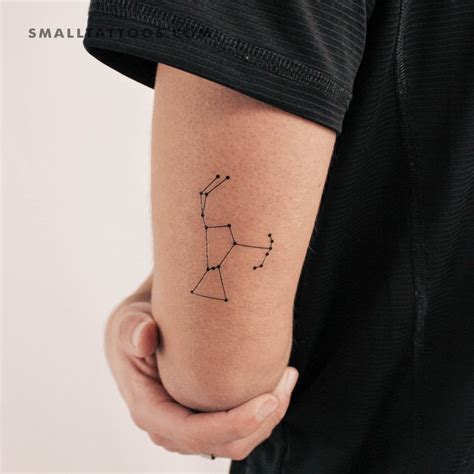 orion constellation temporary tattoo set   orion tattoo dragon
