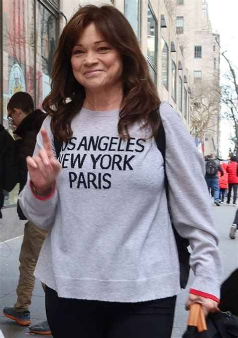 VALERIE BERTINELLI Arrives at NBC Studios in New York 03/30/2024