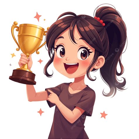 Girl With A Golden PNG, Vector, PSD, and Clipart With Transparent