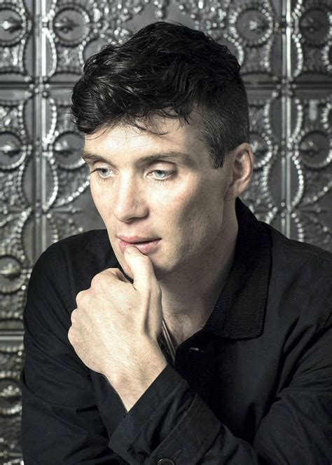 Cillian Murphy. Dem cheekbones though. And his eyes, they're like an ...