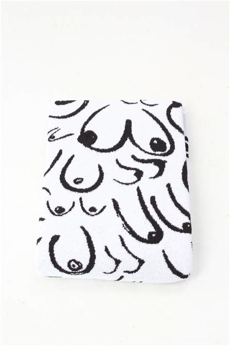 Gravel & Gold Boob Towel | Garmentory