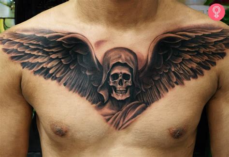 8 Outstanding Angel Of Death Tattoo Ideas With Their Meanings ...
