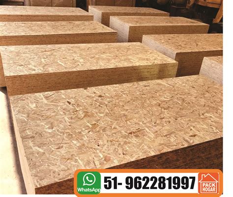 TABLERO OSB - PLACA OSB - PLANCHA OSB - 9 MM – PACKHOGAR