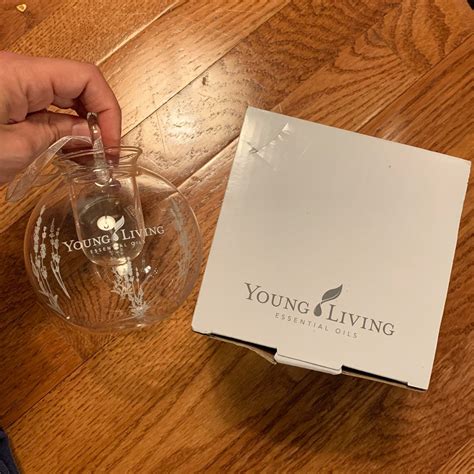 NEW Young Living Glass Diffuser Ornament on Mercari | Glass diffuser
