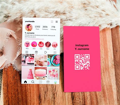 2024 Instagram Business Card, IG Business Card, Lash Tech Business Card