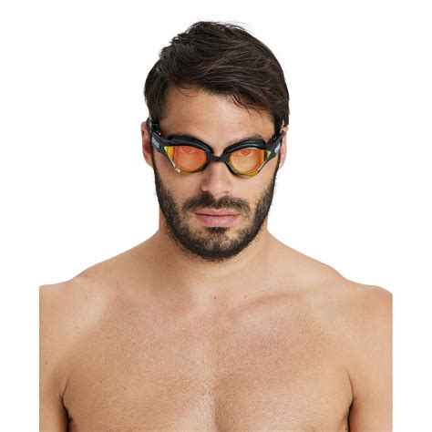 arena Unisex Triathlon Goggles Cobra Tri Swipe Mirror Copper-Army ARENA