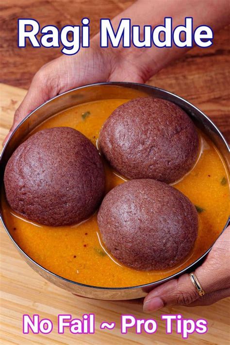 ragi mudde recipe finger millet balls weight loss recipe