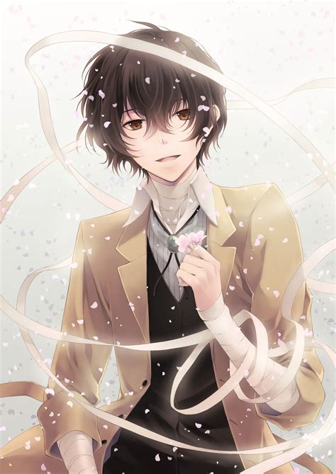 Fond d'écran : Dazai Osamu, Bungo Stray Dogs, husbando, Garçons anime ...