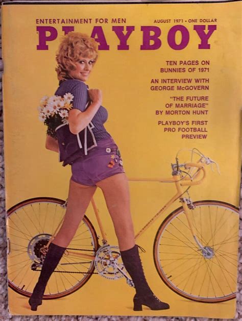 Playboy August 1971 Playmate Cathy Rowland, Vargas, Christy Miller