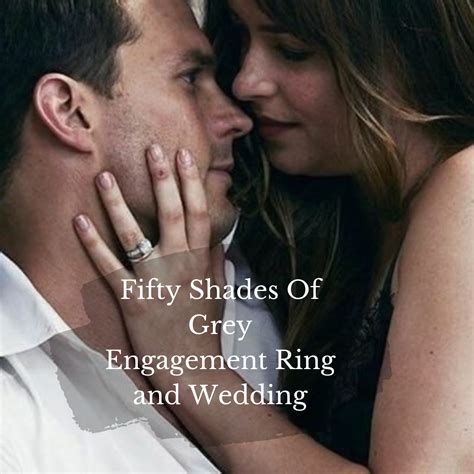 Fifty Shades Of Grey Engagement Ring and Wedding ∣ Gray and Rose