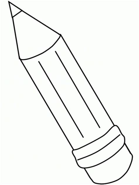 Lápis Para Imprimir - Desenho De Lápis Para Imprimir - RETOEDU