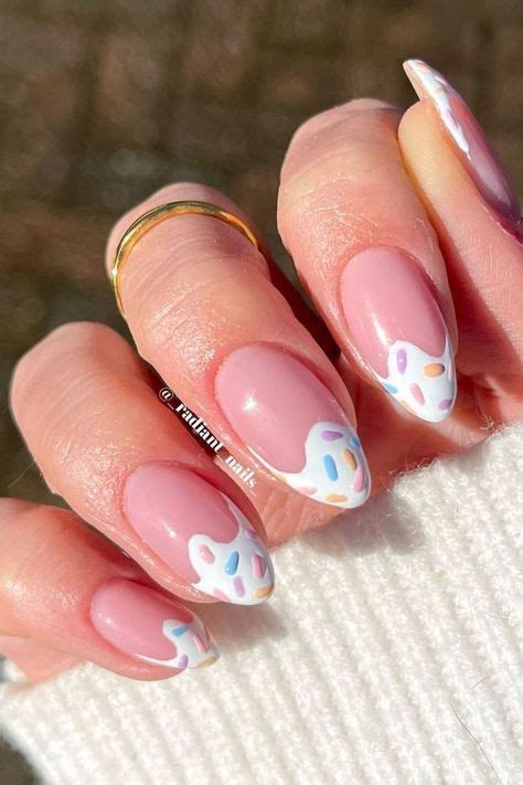 cutest nail designs dainty nail ideas kawaii nails acrylic almond