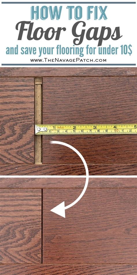 how to fix vinyl flooring gaps