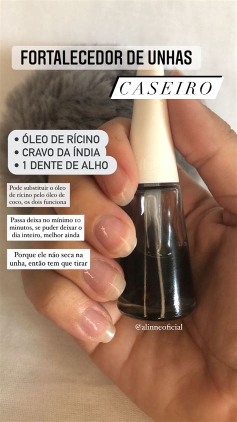 Melhor Fortalecedor De Unhas Caseiro - Receita pra deixar suas unhas fortes | Fortalecedor de unhas caseiro ...