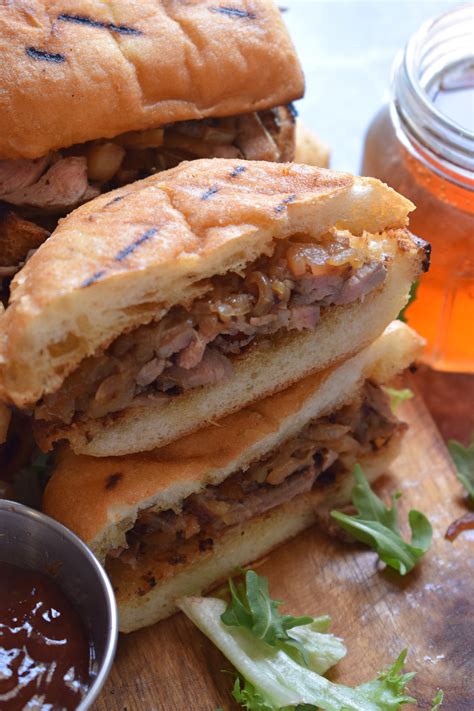 Shaved Steak Sandwiches with Caramelized Onions - Julia's Cuisine