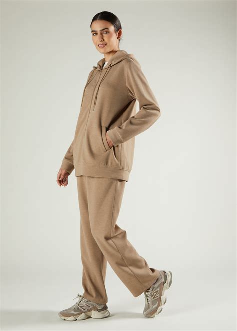 Scuba Hoody Set Nude | Modest Co-Ord Sets | Aab Modest Wear