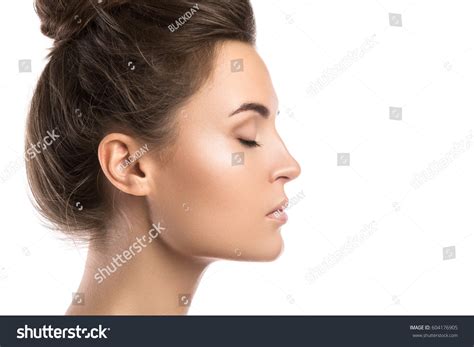 girl face profile