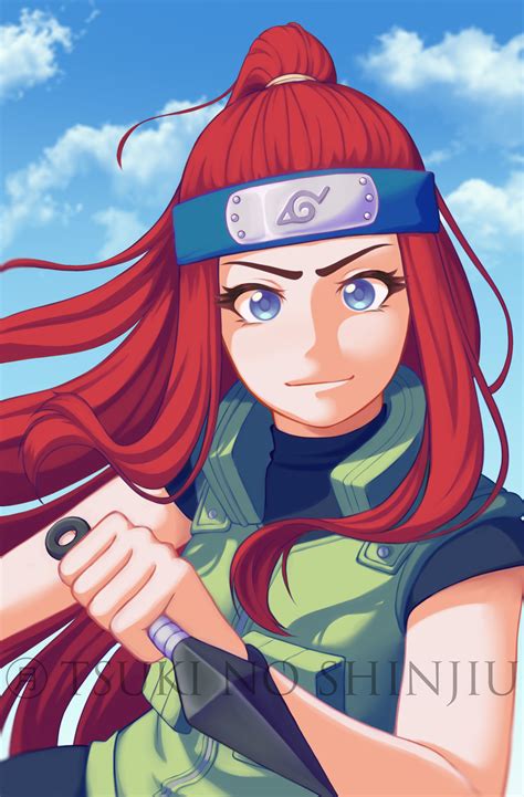 [Fanart] Kushina Uzumaki by TsukinoShinjiu on DeviantArt