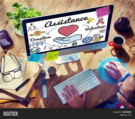 assistance support image photo  trial bigstock