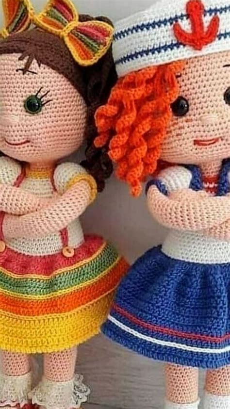 Bonequinhos Fofinhos - Bonequinhos Fofos em Amigurumis | Häckeln, Häkeln, Stricken