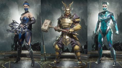 Mortal Kombat 11 All Character Costumes / Outfits / Skins - Showcase ...