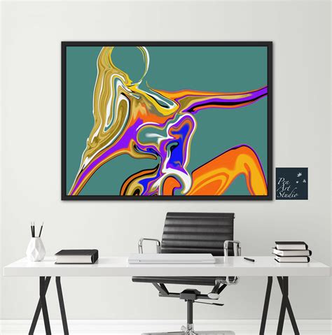 Sexy Nude Female Body Line Drawing Wall Art, Extra Large Printable