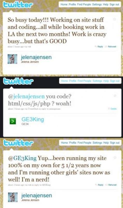 Jelena Jensen: pornstar de día, programadora de noche – FayerWayer