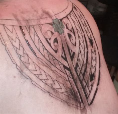 Traditional Samoan Tattoo - Beginning Stage - Tattoos And More