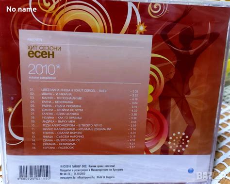 Пайнер хит сезони 2010-CD в CD дискове в гр. Варна - ID38548263 — Bazar.bg
