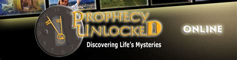 Prophecy Unlocked Lessons