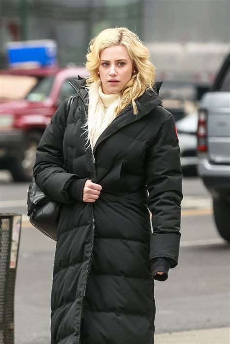 Lili Reinhart - "Hustlers" Set in New York 04/08/2019 • CelebMafia