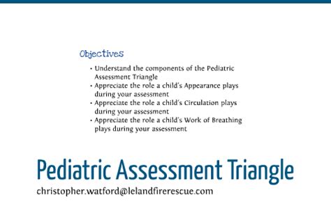 Pediatric Assessment Triangle by Christopher Watford on Prezi