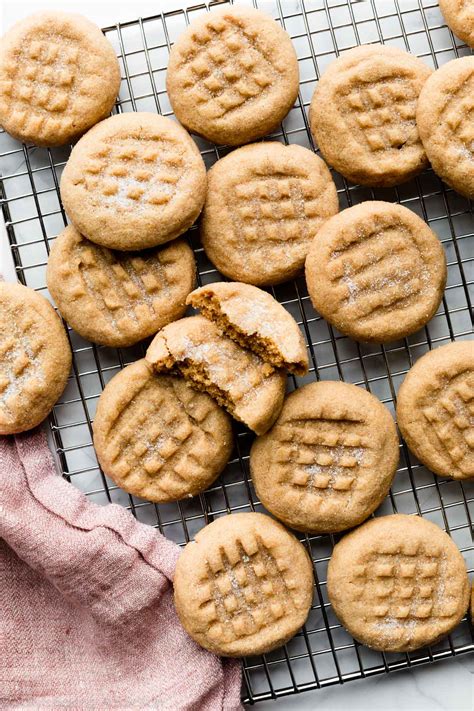 soft thick peanut butter cookies recipe sallys baking addiction