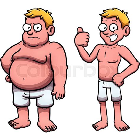 cartoon fat guys