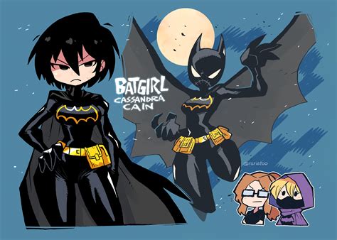 batgirl, barbara gordon, cassandra cain, stephanie brown, and oracle